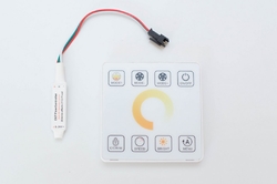 Dotykový ovladač CCT běžících digitálních LED pásků 