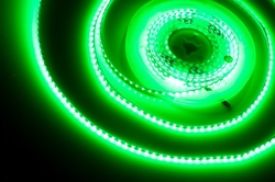 Mini nejtenčí LED pásek šířka 3mm, 180led/m, 12V, zelená