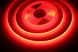 COB LED pásek 528led/m, 24V, 14W/m, červený