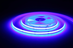 COB LED pásek 528led/m, 24V, 14W/m, modrý