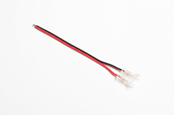 Nacvakávací rovný konektor pro COB LED pásky 10 mm s kabelem