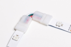 Nacvakávací rohový konektor pro digitální LED pásky 10 mm 