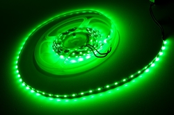 Mini nejtenčí LED pásek šířka 3mm, 90led/m, 12V, zelená