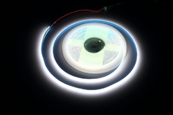 COB LED pásek 400led/m, šířka 5mm, 24V, 7W/m, studená bílá 6000K, Ra >90