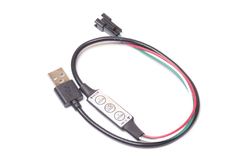 Mini ovladač digitálních LED pásků, USB